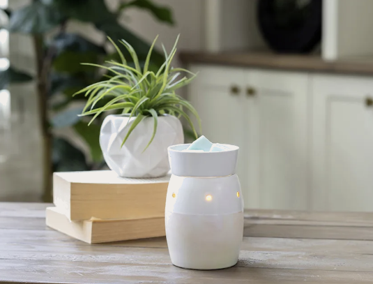 IRIDESCENT MIDSIZE ILLUMINATION WARMER